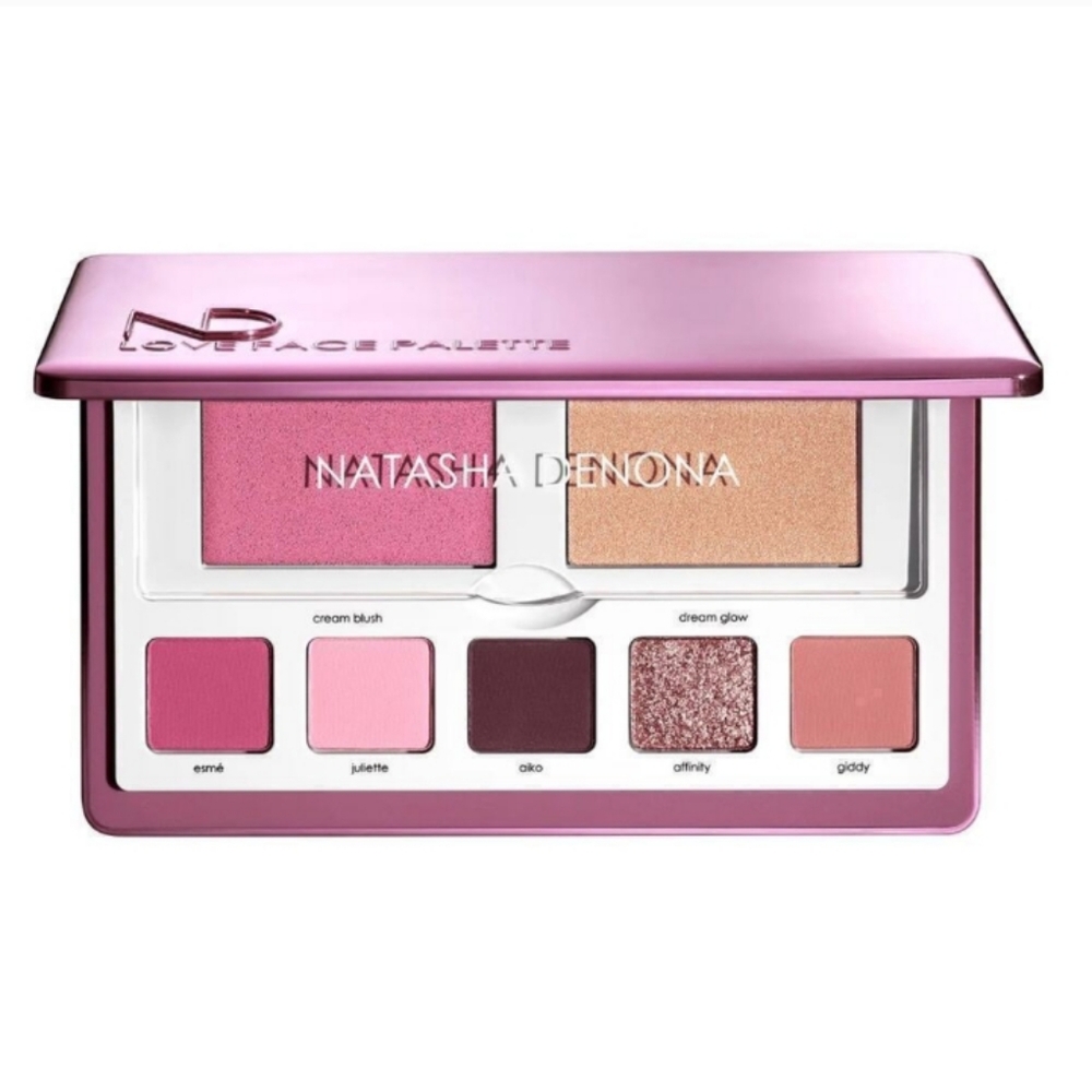New Natasha Denona LOVE FACE PALETTE Eye & Cheek Essential NIB